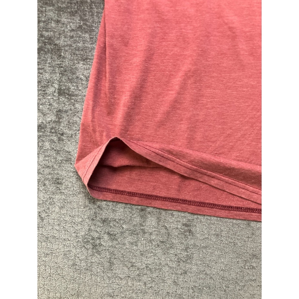 Volcom Skateboard T-Shirt Mens Medium Coral Pink Stone Graphic Print Crew Neck - Picture 5 of 11